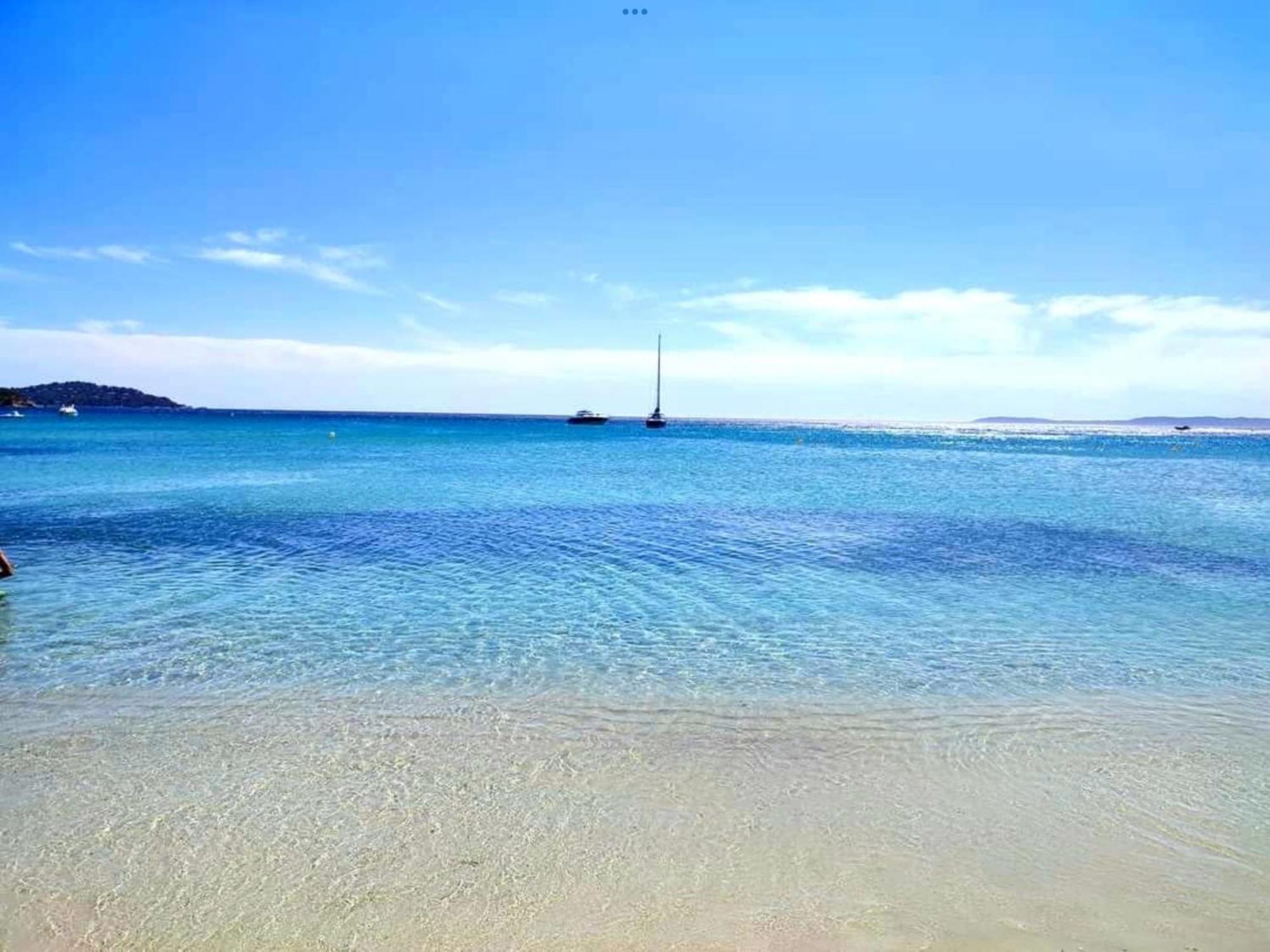 Appartement Pieds Dans L'Eau Vue Mer Bormes Les Mimosas Dış mekan fotoğraf